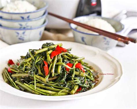 Quick Style Kangkung Belacan - Malaysian Chinese Kitchen