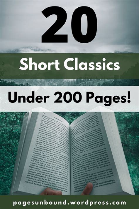 20 Short Classics Under 200 Pages You Can Read Quickly | Classic books ...