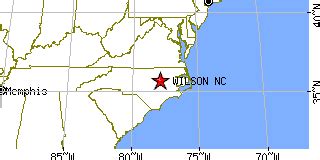 Wilson, North Carolina (NC) ~ population data, races, housing & economy