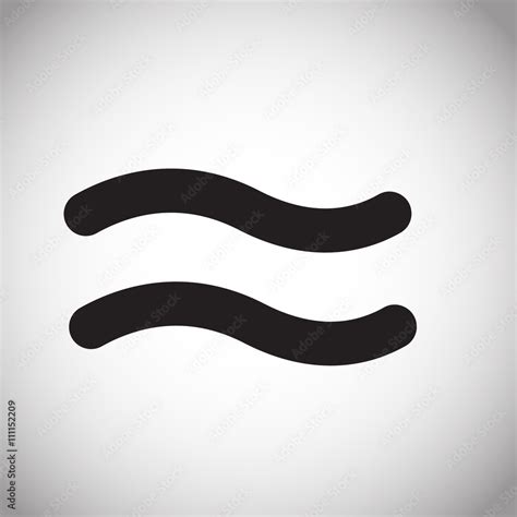 approximately equal symbol. sign. icon gray background Stock Vector | Adobe Stock