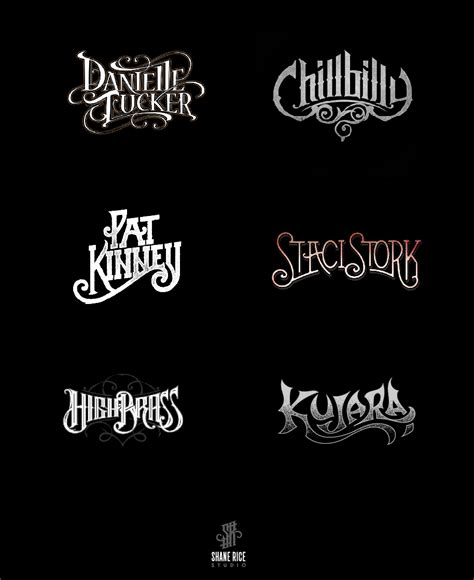 Shane Rice Studio | Band Logo Design and Lettering