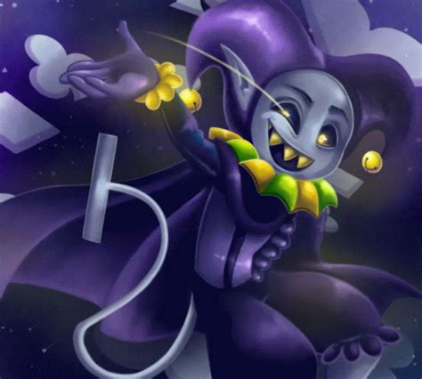 Jevil Fanart GIF - Jevil Fanart - Discover & Share GIFs