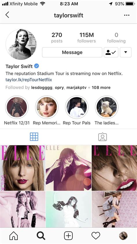 Taylor Swift's Stunning Instagram Moments