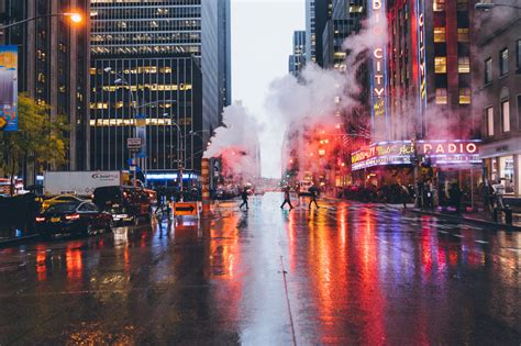 photography street NYC rain new york street photography Manhattan Radio ...