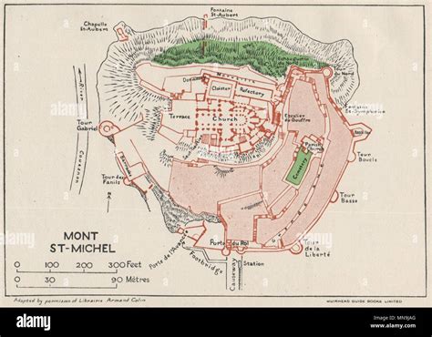 Mont Saint Michel France Map - Map