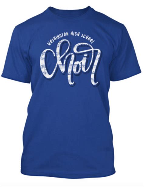 School Choir T-Shirt Design | Choir shirts design, Choir shirts, Music shirt design