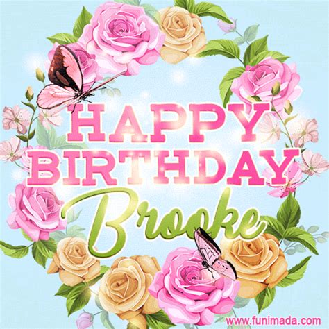 Happy Birthday Brooke GIFs - Download on Funimada.com