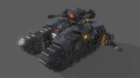 Sci fi tank 3D model - TurboSquid 1346867