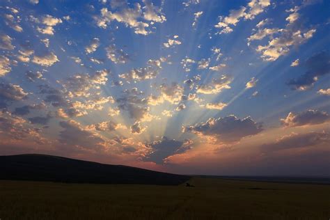 Heavenly sunrise Photograph by Lynn Hopwood