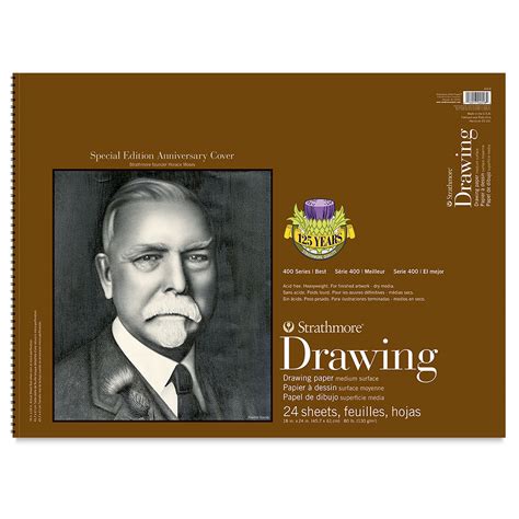 Strathmore Drawing Pad 14X17 50 sheets - 012017340147, Large Drawing Paper