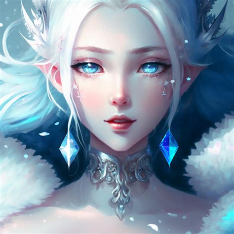 ArtStation - (11) Goddess of the ice | Artworks