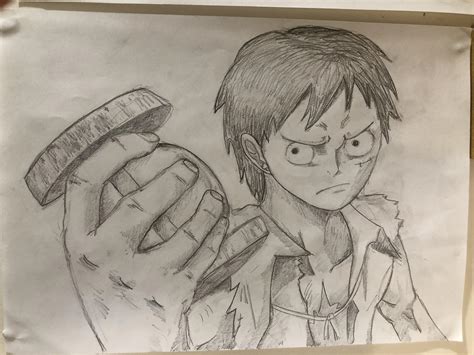 Scuffed Fanart for Luffy (Movie: Stampede) : r/OnePiece