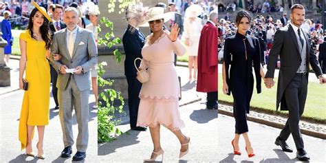 All Celebrities at Royal Wedding - Celeb Meghan Markle Prince Harry ...