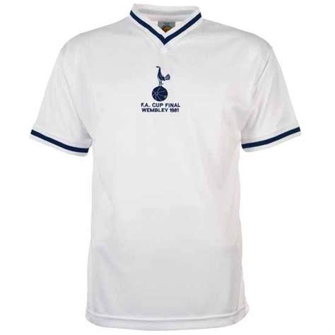 Tottenham Hotspur 1981 FA Cup Final Retro Football Shirt