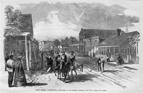 NEW IBERIA, LOUISIANA, STREET SCENE, HORSES, HOTEL, NEW IBERIA HISTORY ...