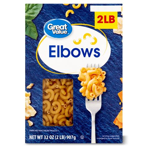 Great Value Elbows Pasta, 32 oz - Walmart.com