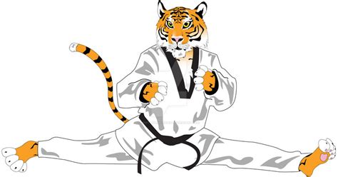 Taekwondo Tiger: 2 by spottedlinsang15 on DeviantArt