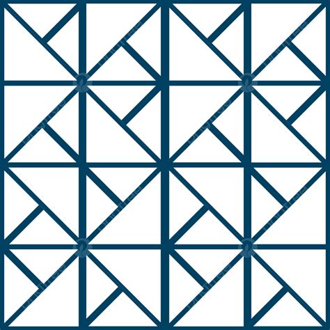 Blue Lines Seamless Geometric Pattern Transparent Background Design Psd, Pattern, Seamless ...