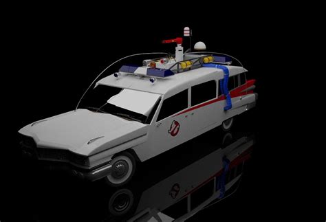 ghostbusters car 3D model | CGTrader