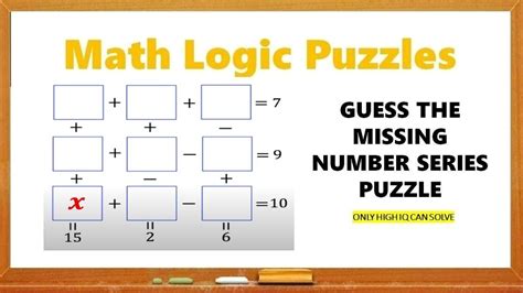 Math Riddles: Find the Value of X, Difficult Math Puzzles