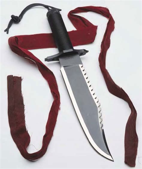 Rambo Knives Masterpiece Rambo First Blood Sylvester Stallone Collection First Blood Part II ...