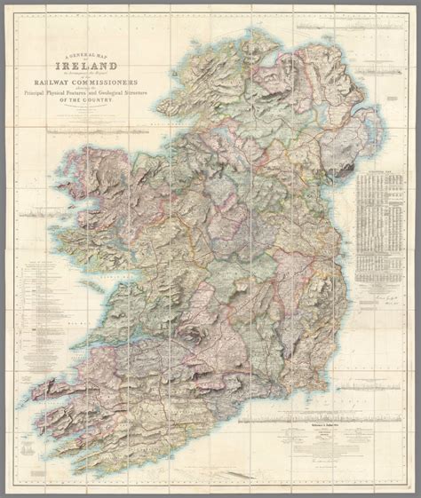 Beautiful Old Map of Ireland From 1836 - Irishtopia.net