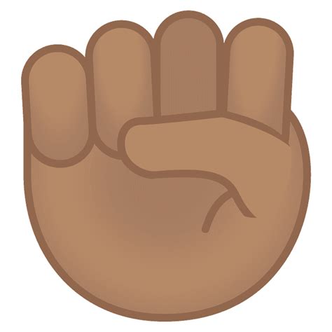 Raised fist emoji clipart. Free download transparent .PNG | Creazilla