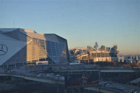 Georgia Dome implosion, round two, scheduled for next Wednesday at 1 a ...