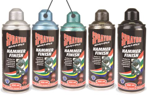 Sprayon spray paints | Hammer Finish Lacquer Spray Paint