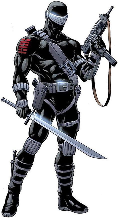 Snake Eyes - GI Joe Marvel comics - Larry Hama - Ninja -Character ...