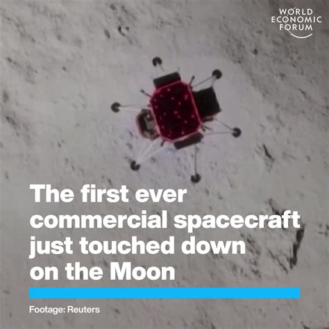 The first ever commercial spacecraft just touched down on the Moon ...