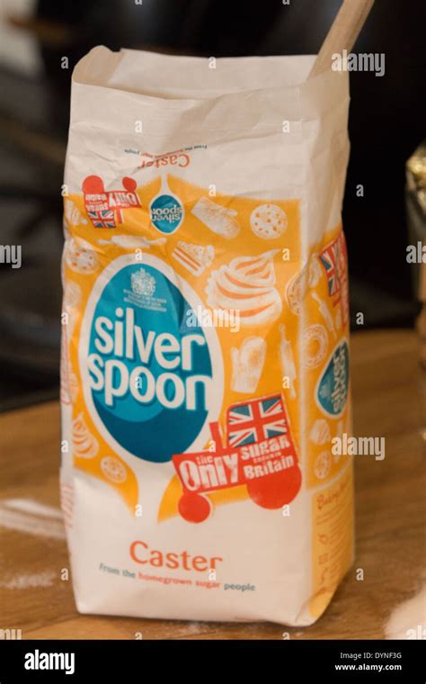 Silver Spoon sugar Stock Photo - Alamy