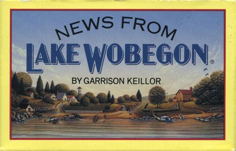 Garrison Keillor – News From Lake Wobegon (1983, Box Set) - Discogs