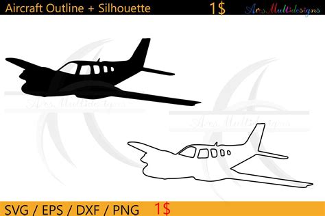 Aircraft outline svg / aircraft silhouette / aircraft | Etsy | Silhouette, Svg, Outline