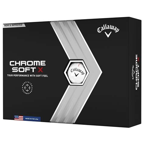 Callaway 2022 Chrome Soft X Golf Balls – GBGolf