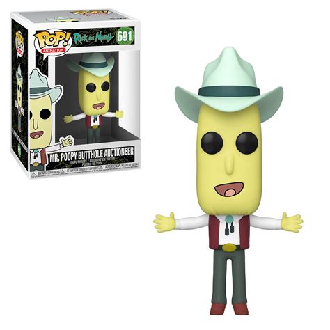 Funko Pop! Animation #691 - Rick and Morty: Mr. Poopy Butthole ...