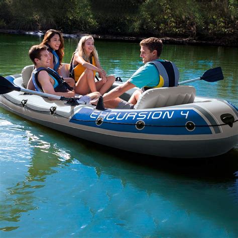 NEW INTEX EXCURSION 4 INFLATABLE BOAT SET 68324NP – Uncle Wiener's Wholesale