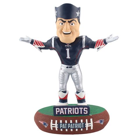 New England Patriots Mascot Baller Bobblehead