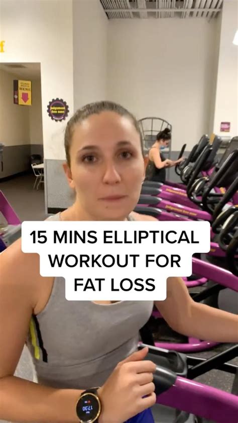 15 minute elliptical workout – Artofit