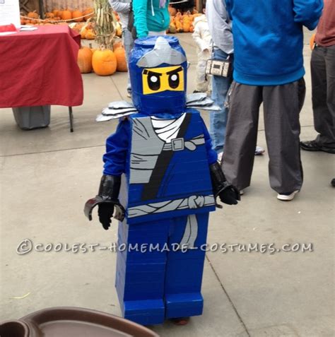 Super Easy Lego Ninjago Jay Costume