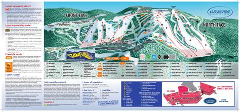 Seven Springs Ski Trail Map, Free Download