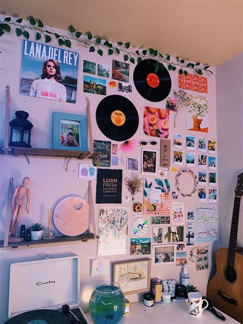 my art wall #girldorms just an artsy wall i guess? | Retro room, Retro ...