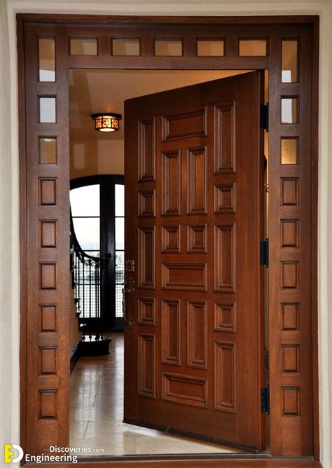 Exterior Wood Door Design