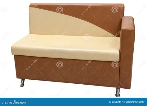 Leatherette Storage Bench Seat for Dining Room Stock Image - Image of armchair, imitation: 82582417
