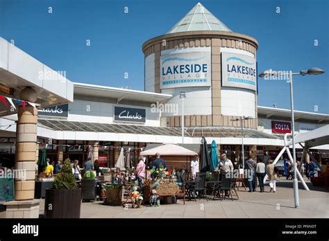 Lakeside Village Outlet Shopping in Doncaster Soiuth Yorkshire UK Stock ...