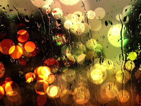 Because I just love rain... and lights :) | Боке, Открытки, Акварель