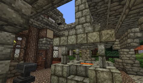 Minecraft - Blacksmith Smithy by Shroomworks on DeviantArt