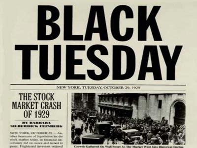 October 29 Black Tuesday