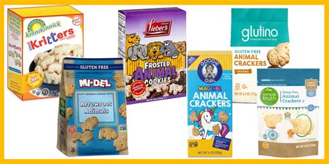 6 Gluten Free Animal Crackers Brands