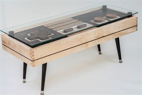 If It's Hip, It's Here (Archives): Handcrafted Nintendo NES Controller Coffee Tables - And They ...